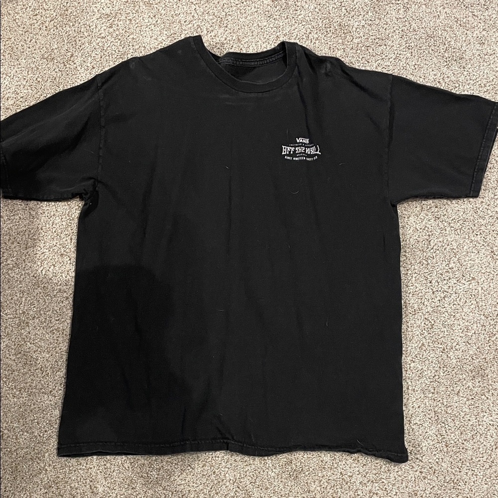 Vans Black Short Sleeve Men's Tee